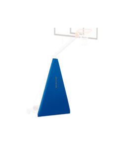 Protección frontal canasta baloncesto trasladable