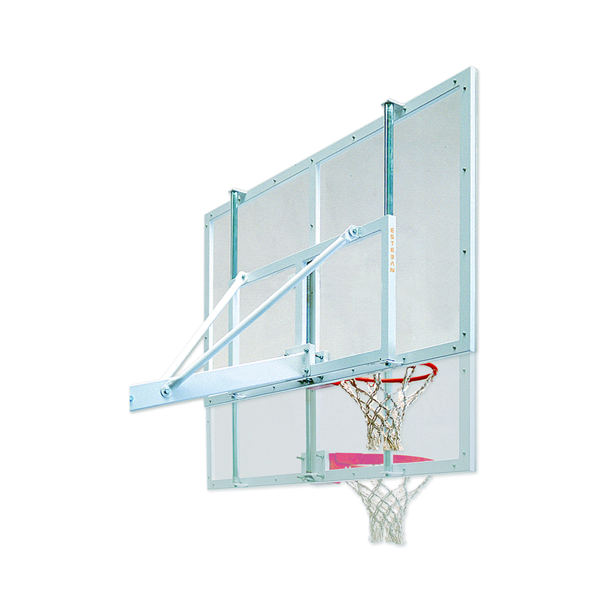 Canasta hidráulica baloncesto / minibasket fija tablero metacrilato  extensión 165 cm BH00001-1 - ESTEBAN SG&E