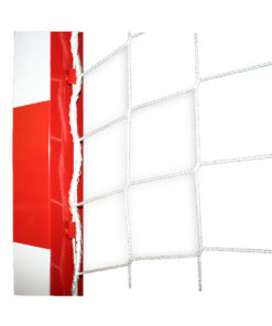 Detalle porteria balonmano trasladable acero Esteban