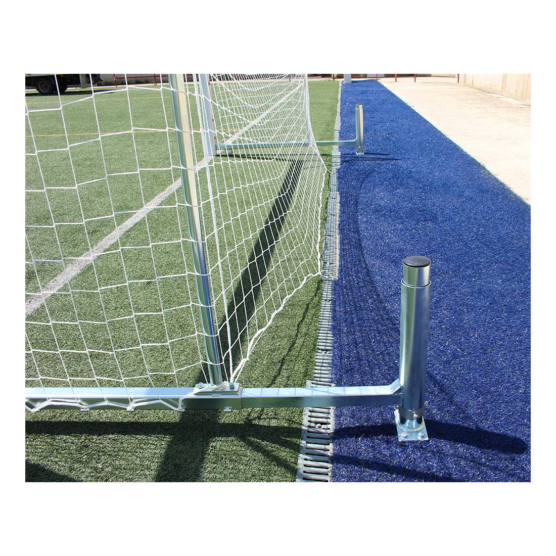 Portería fútbol 7 trasladable aluminio/acero FP60125-1 - ESTEBAN SG&E