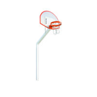 Canasta hidráulica baloncesto / minibasket fija tablero metacrilato  extensión 165 cm BH00001-1 - ESTEBAN SG&E