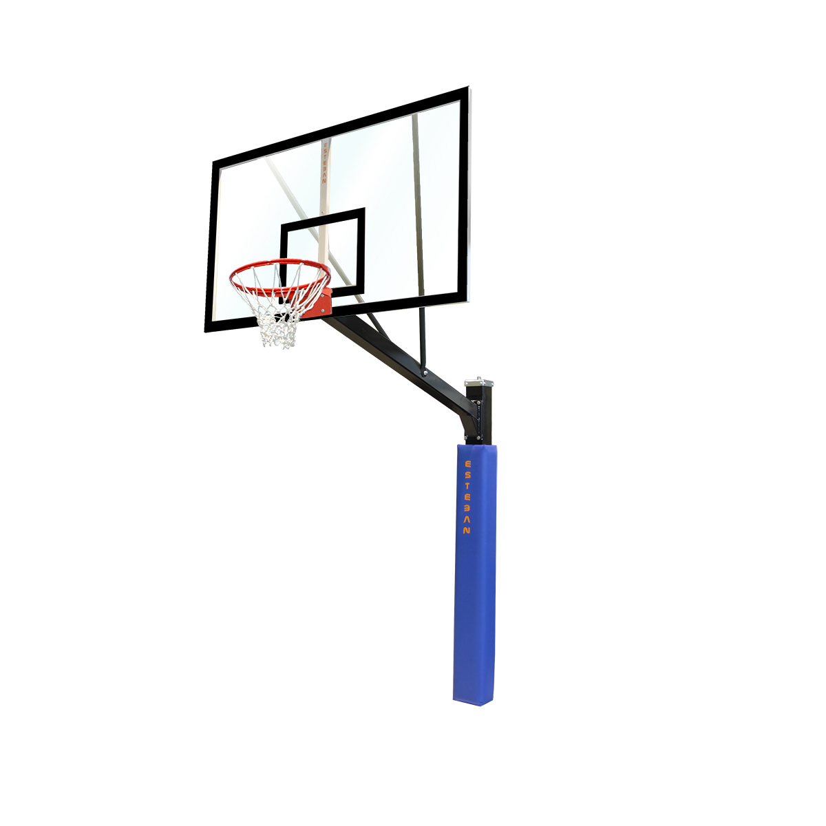 Canasta baloncesto fija tablero metacrilato incoloro extensión 125 cm  BF12521-1 - ESTEBAN SG&E
